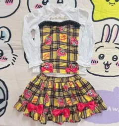 ▷チェックセトア130㌢◁♡*。゜