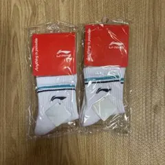 LI-NING ホワイトソックス 22-25cm 新品未使用品のサムネイル