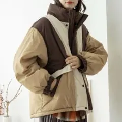 niko and… ニコアンドアライド配色ジャケット