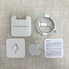 Apple純正 USB-C to Lightningケーブル 付属品セット