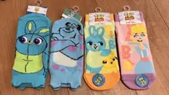 【87】トイストーリー靴下23-25センチ×4
