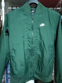 Nike オリーブ　ナイロンジャケット S