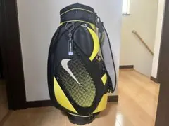NIKE GOLF キャディバッグ ブラック イエローのサムネイル