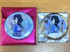 【鬼滅の刃】ニジゲンノモリ 缶バッジ2点セット 伊黒小芭内