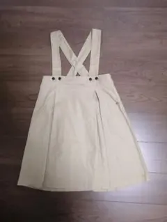 FITH フィス　ワンピース　ジャンパースカート　ベージュ140