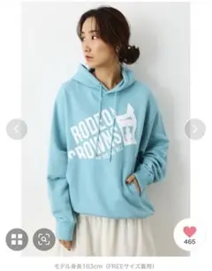 RODEO CROWNS Leaning Logo パーカー.春,秋