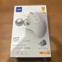 エレコム トラックボールマウス IST （ワイヤレス） 5ボタン ホワイト