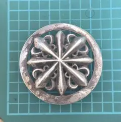 アイヌ文様 コンチョ 925 950 silver インディアンジュエリー系 - メルカリ