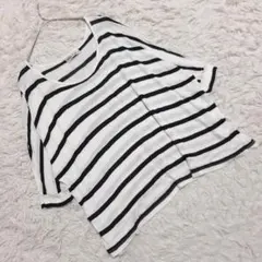 『アーバンリサーチ』 (F) ボーダーニットトップス ドルマンスリーブ レーヨン