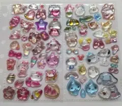 シール　おすそ分け -31 立体シールセット カラフル