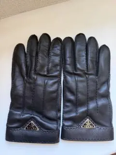 極美品　PRADA　手袋　メンズ　ラムレザー✖️カシミアのサムネイル