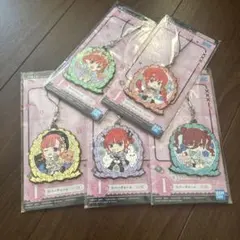 五等分の花嫁 ラバーチャーム 全種