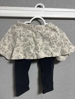 ever closet 花柄スカート付きレギンス 90