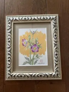 ボタニカルアート ペンステモン 額装 ボタニカルアート ペンステモン 額装 - メルカリ