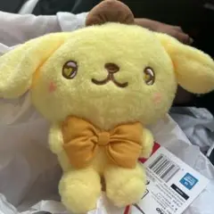 サンリオゆるかわ Ｍぬいぐるみ お座りポーズ ポムポムプリン