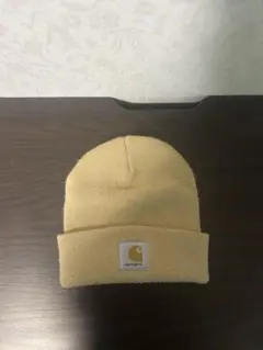 Carhartt ベージュ ニット帽 値下げあり