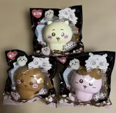 ちいかわ　バレンタインスクイーズ　3種セット