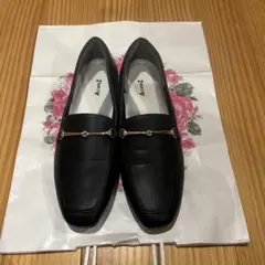 AcureZ ビットローファー パンプス23cm ローヒールパンプス