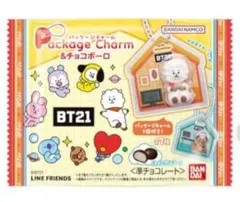 BT21 パッケージチャーム ★3個セットのサムネイル