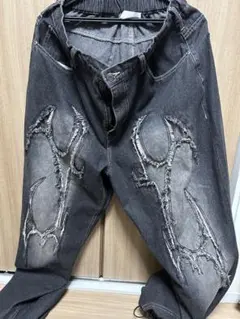 A'GEM/9 × .kom ダメージ加工デニム