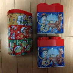 トイ・ストーリー 菓子缶 3個
