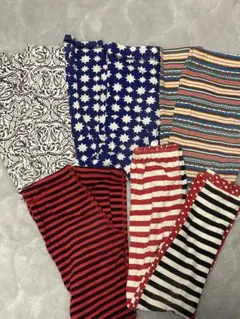 キッズ用レギンスセット 6点　120cm