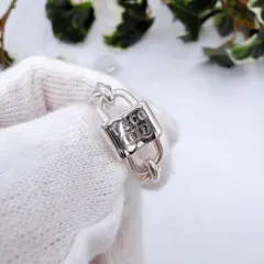 値下げしました】Tiffany & Co. スモールダブルロックリング 13号
