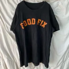 半袖Ｔシャツ クルーネック ロゴTシャツ L-XL相当 ブラック カジュアル
