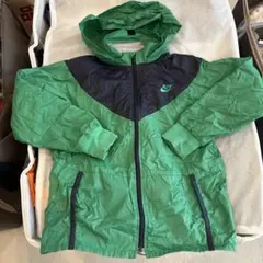 Nike フード付きジャケット 130cm グリーン/ブラック