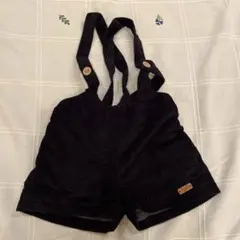 Popelin Black dungarees