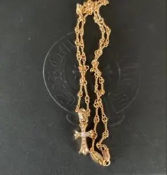 クロムハーツ　ツイストチェーン22K 18インチ クロムハーツネックレスツイストチェーンゴールド22K18インチ(約