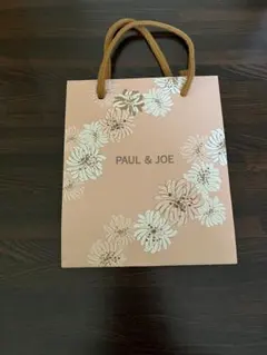 PAUL & JOE 花柄ショップ袋
