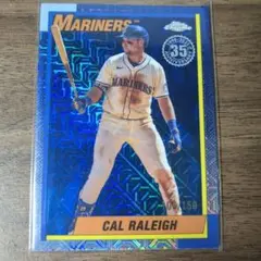 Cal Raleigh Topps Chrome 106/150 2025