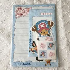 当時の品！ワンピース　チョッパー　ご当地レターセット　奈良　ONE PIECE