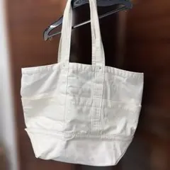 AS KNOW AS ホワイト ビッグトートバッグのサムネイル