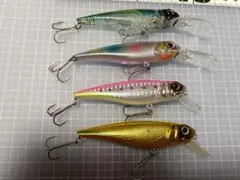 バレーヒル　シーバス用ミノー4個セットのサムネイル