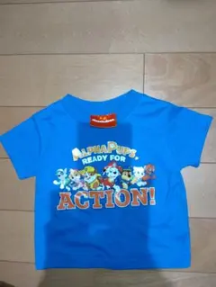 【匿名配送】パウパトロール　Tシャツ　80サイズ　ブルー　青　子供服　男の子