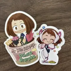 僕のヒーローアカデミア ステッカー シール 園芸員 セイムス 麗日お茶子