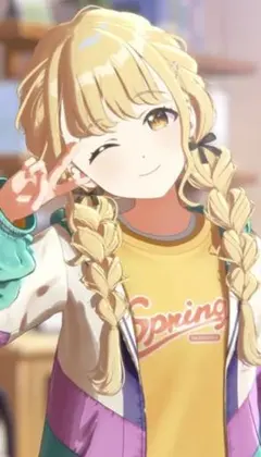 学園アイドルマスター藤田ことねコスプレ衣装 ウィッグ付き