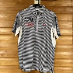 le coq sportif ゴルフ　シャツ ストライプ　ポロシャツ