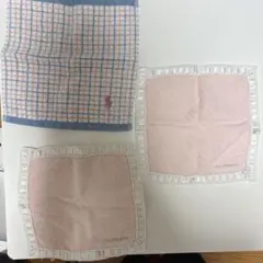 JILL STUART、POLOハンカチ 3枚セット