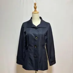 Aller Bienトレンチコート（M）ネイビー　ジャケット　さらっと　春秋