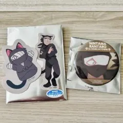 忍たま 乱太郎 ナンジャタウン 雑渡 昆奈門 諸泉 尊奈門 缶バッジ ステッカー