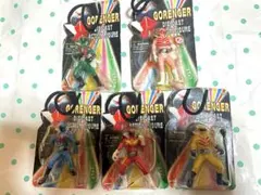 未開封 ゴレンジャー ダイキャスト アクション フィギュア 5体セット
