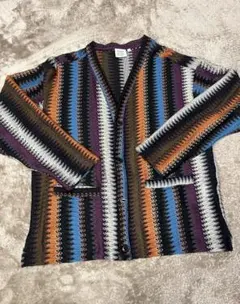 Power To The People カーディガン Lサイズ マルチカラー