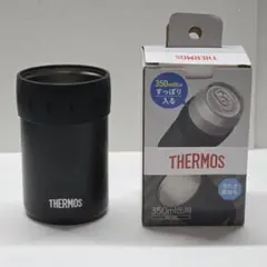 THERMOS サーモス 保冷缶ホルダー 350ml缶用 ブラック