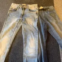 ZARA & MPS 140cm デニムパンツセット