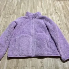 フリースジャケット パープル サイズ130