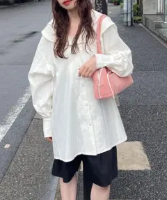 カスタネ BIGカラーチュニック