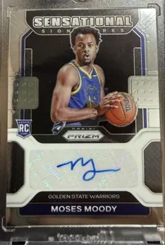 Moses Moody Panini Prizm 直筆サインカード
